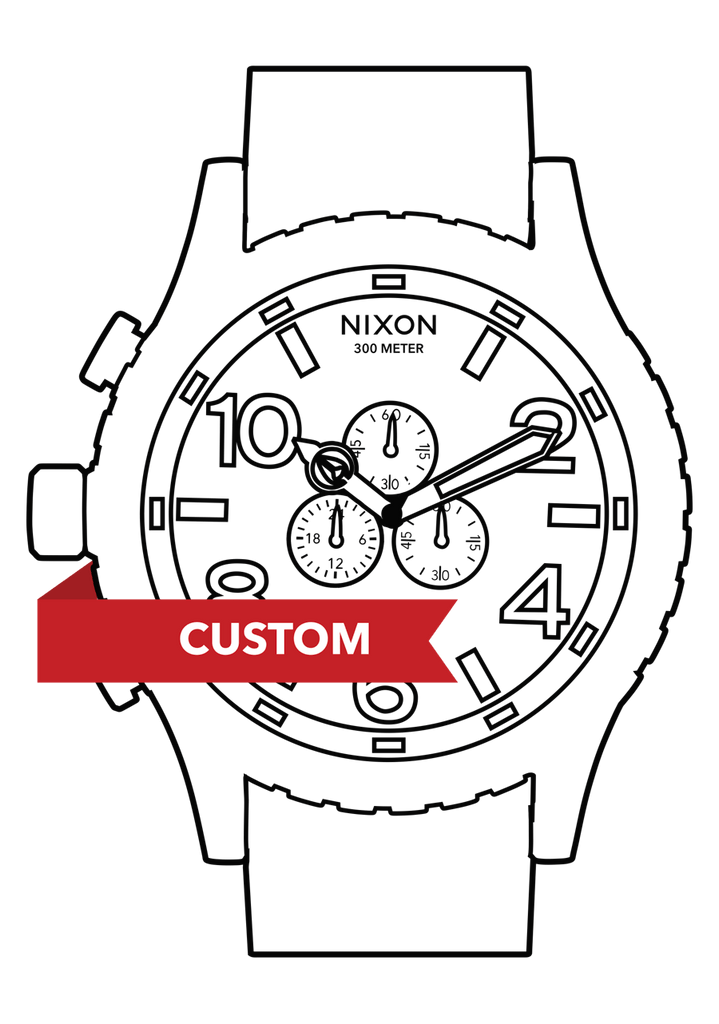 Custom best sale nixon watch