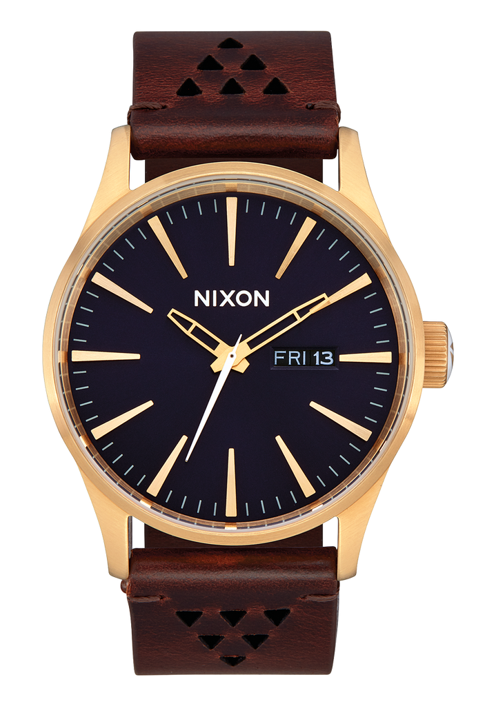 Navy and gold discount watch