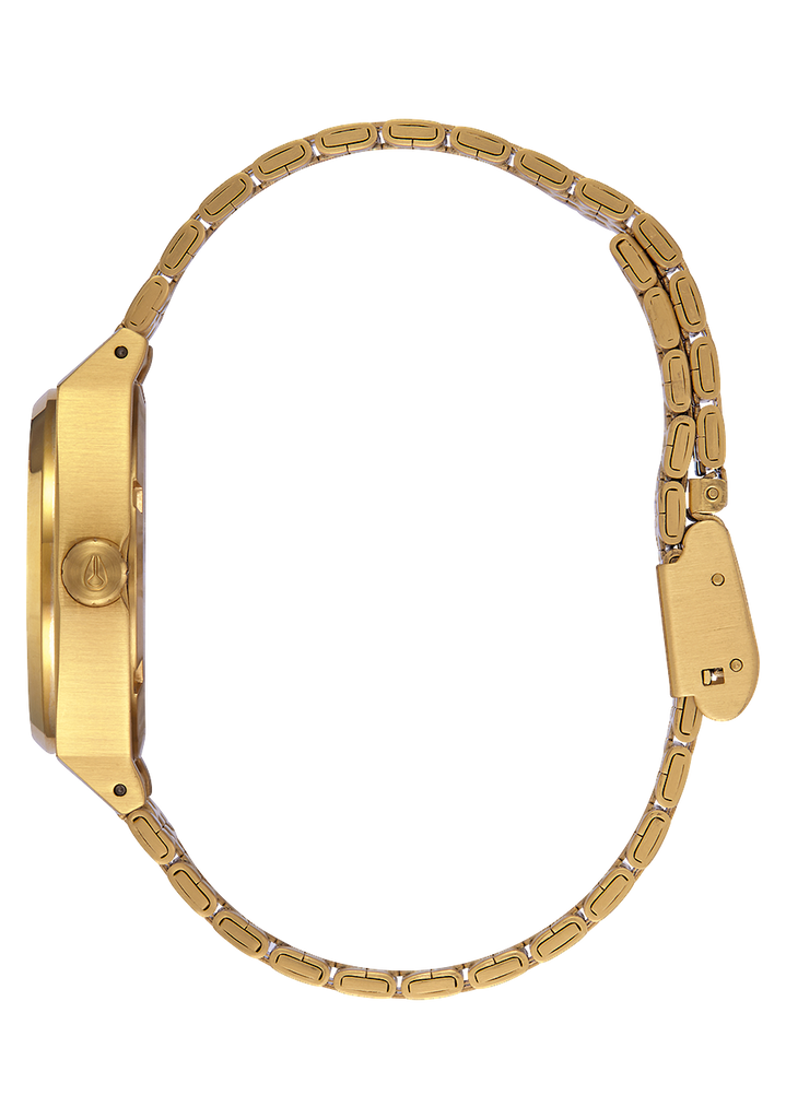 Medium Time Teller Watch | All Gold | Unisex – Nixon CA