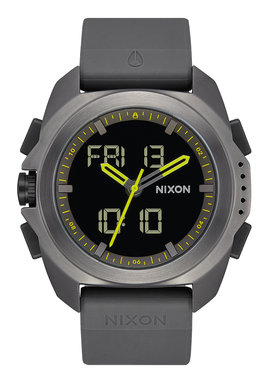 Ripley Watch | Gunmetal | Ana-Digi – Nixon CA Ripley Watch | Gunmetal | Ana-Digi – Nixon CA