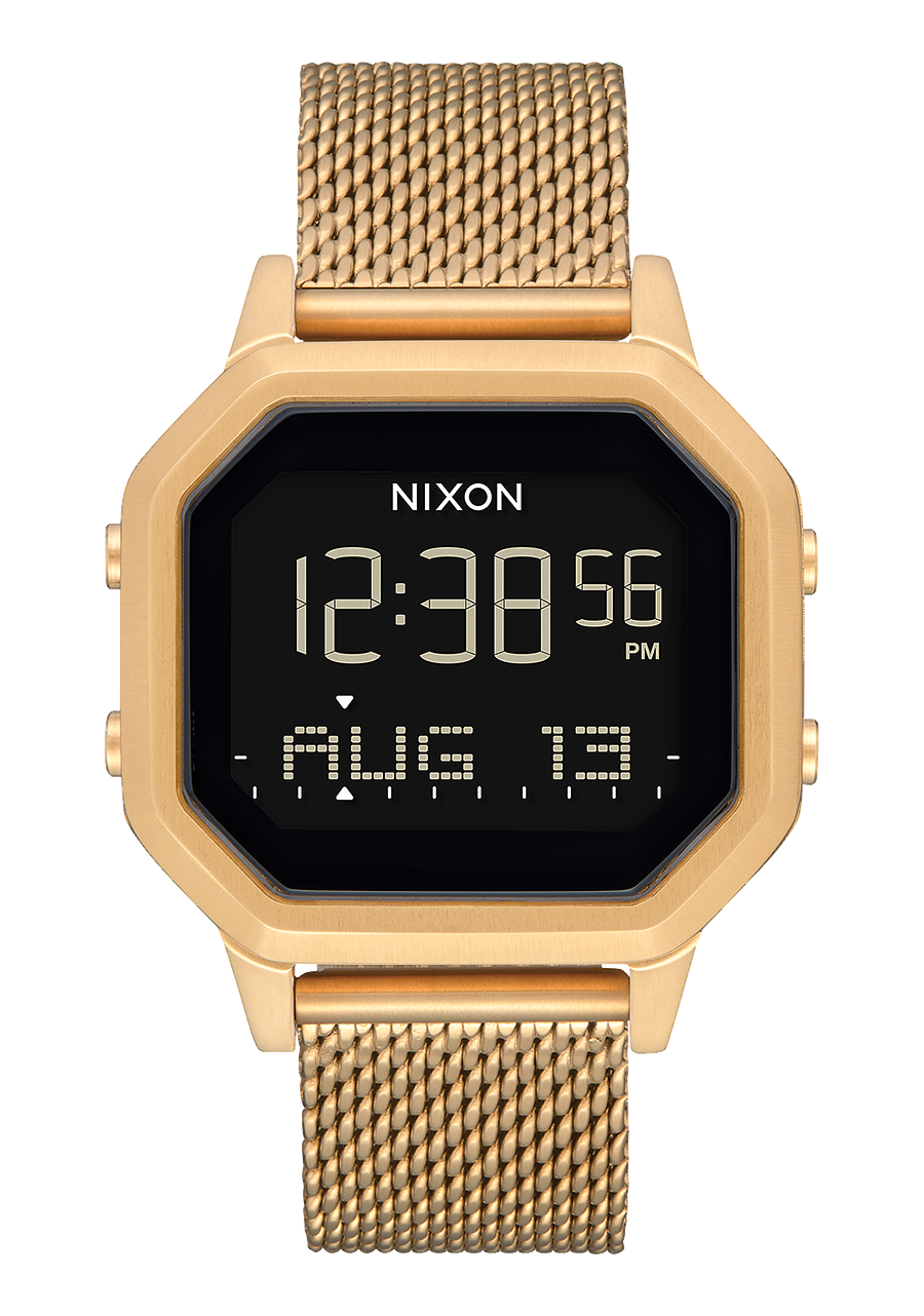 Nixon Siren Milanese Watch Gold