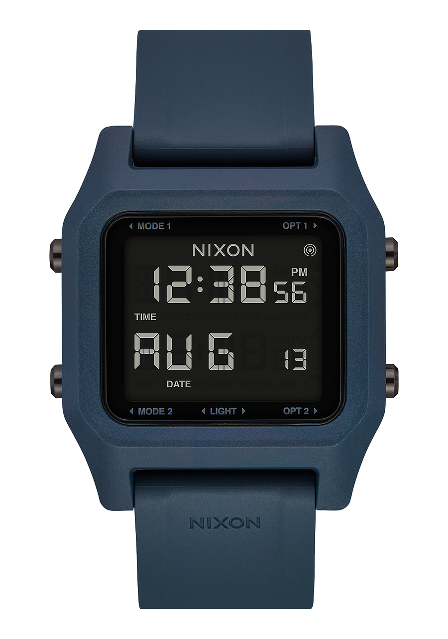 Staple Watch | Dark Slate | Low-Profile Thin Digital – Nixon CA Staple Watch | Dark Slate | Low-Profile Thin Digital – Nixon CA