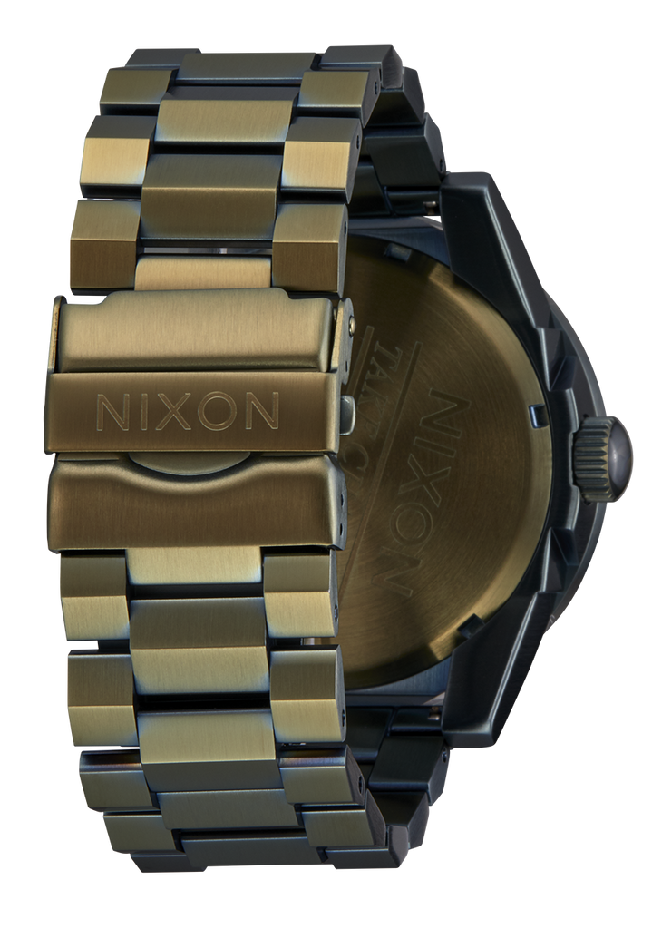 Nixon corporal ss sales black gold