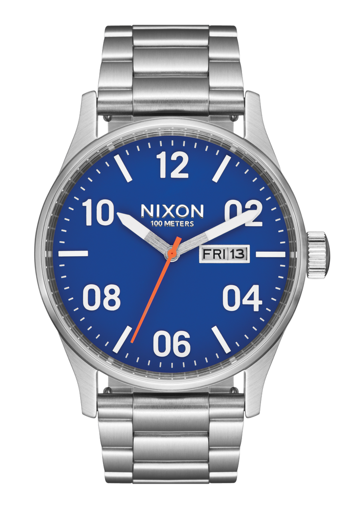 Nixon time best sale teller blue