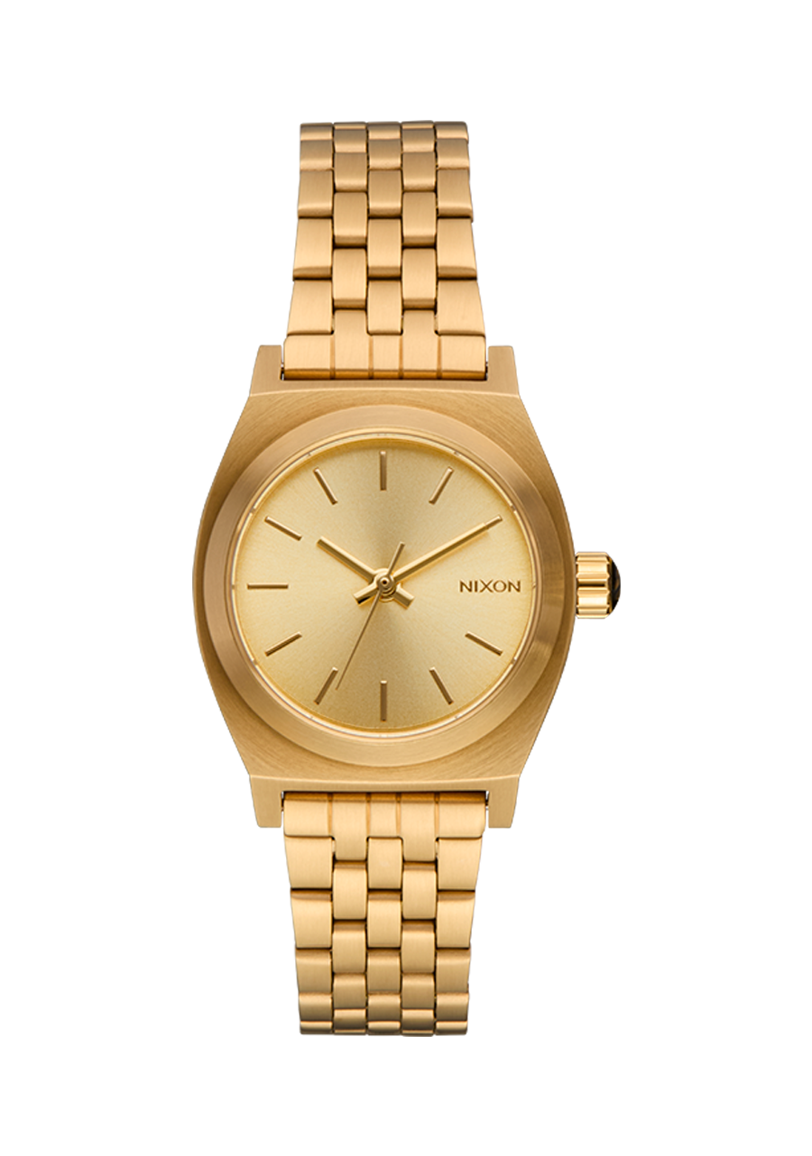 Small Time Teller Watch | All Gold | Women's Stainless Steel