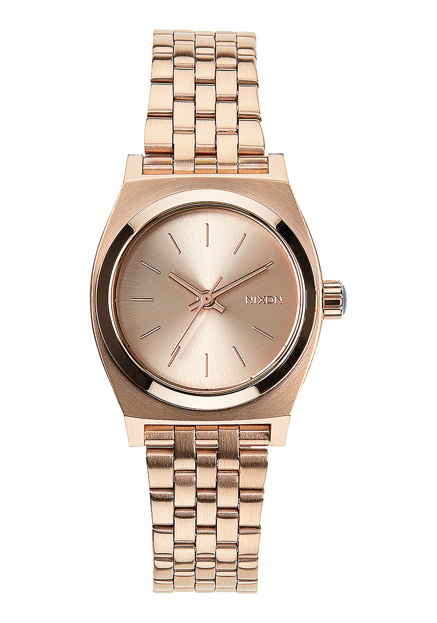 Rose gold and silver watch sale