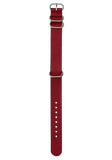 20mm Nylon #TIDE One Piece Band - Red / Black