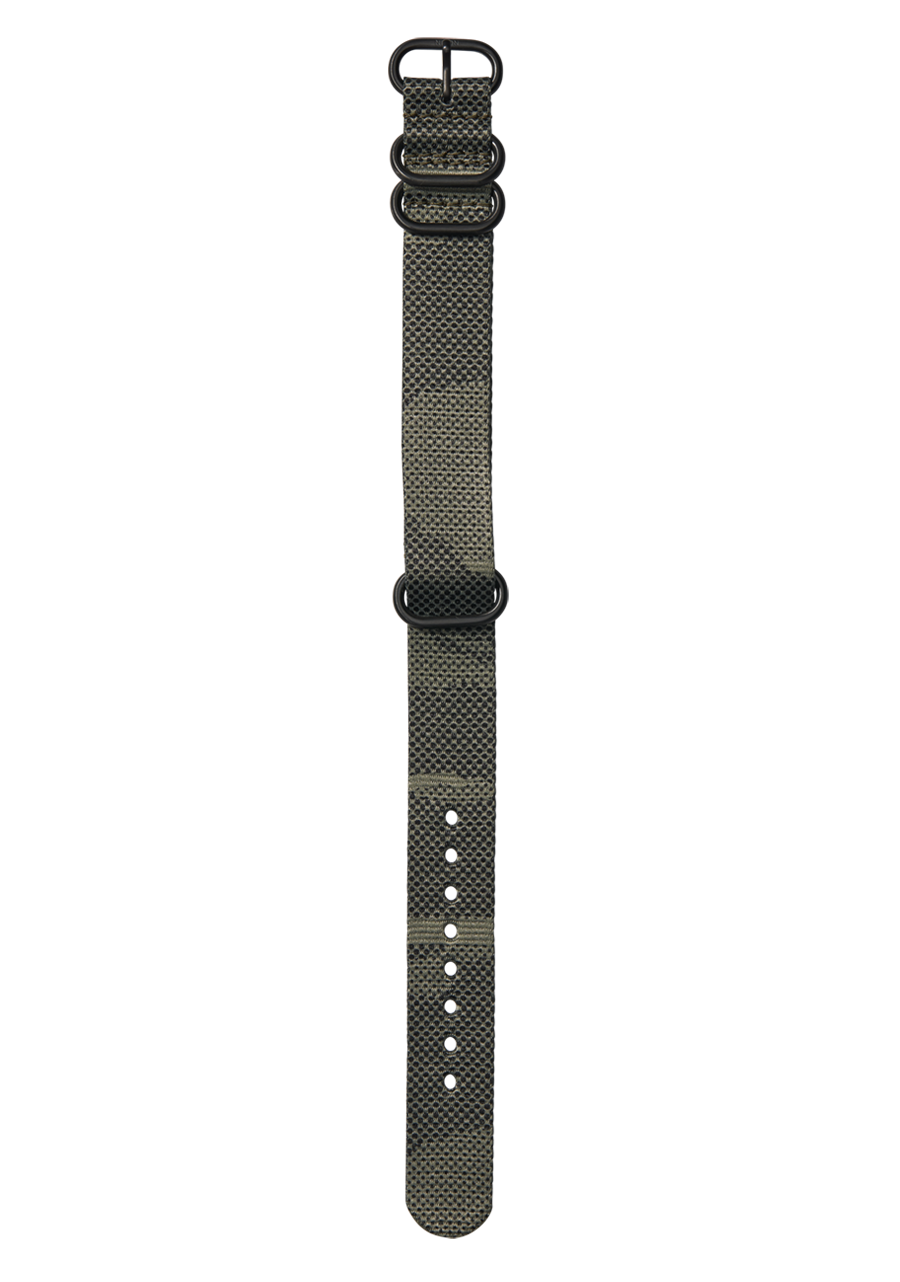 Nixon 20mm Recycled NATO Band Olive Dot Camo