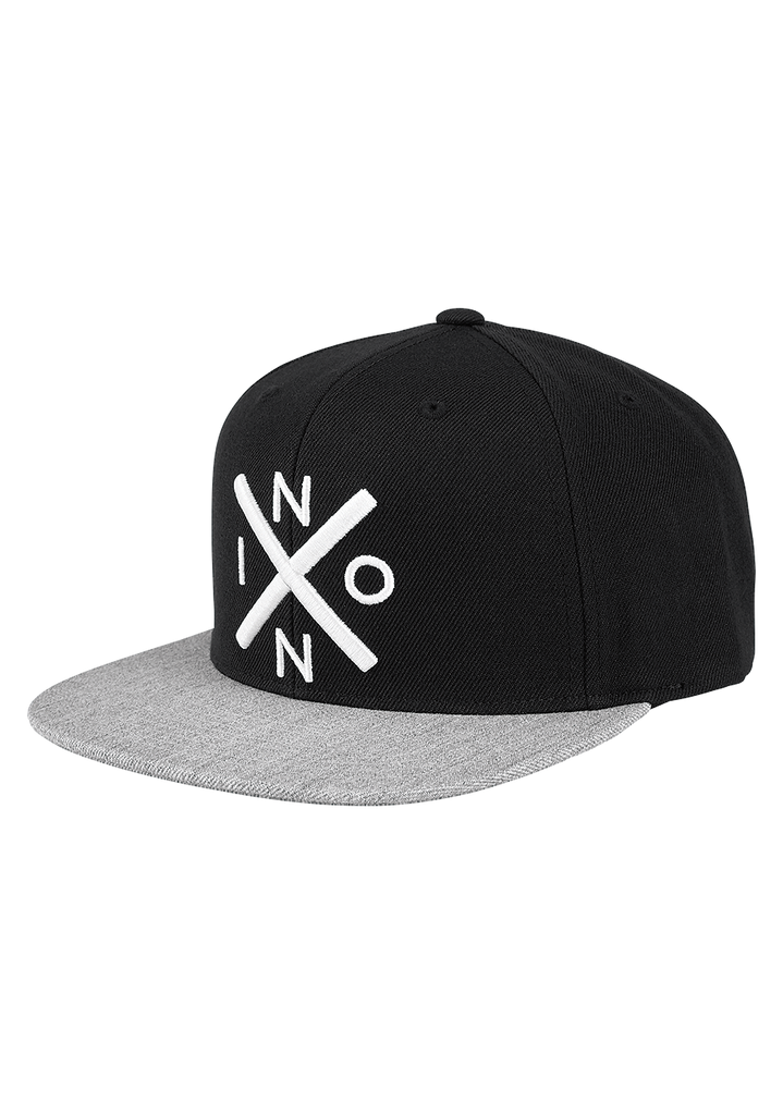Exchange Snapback Hat Black Heather Gray Nixon CA