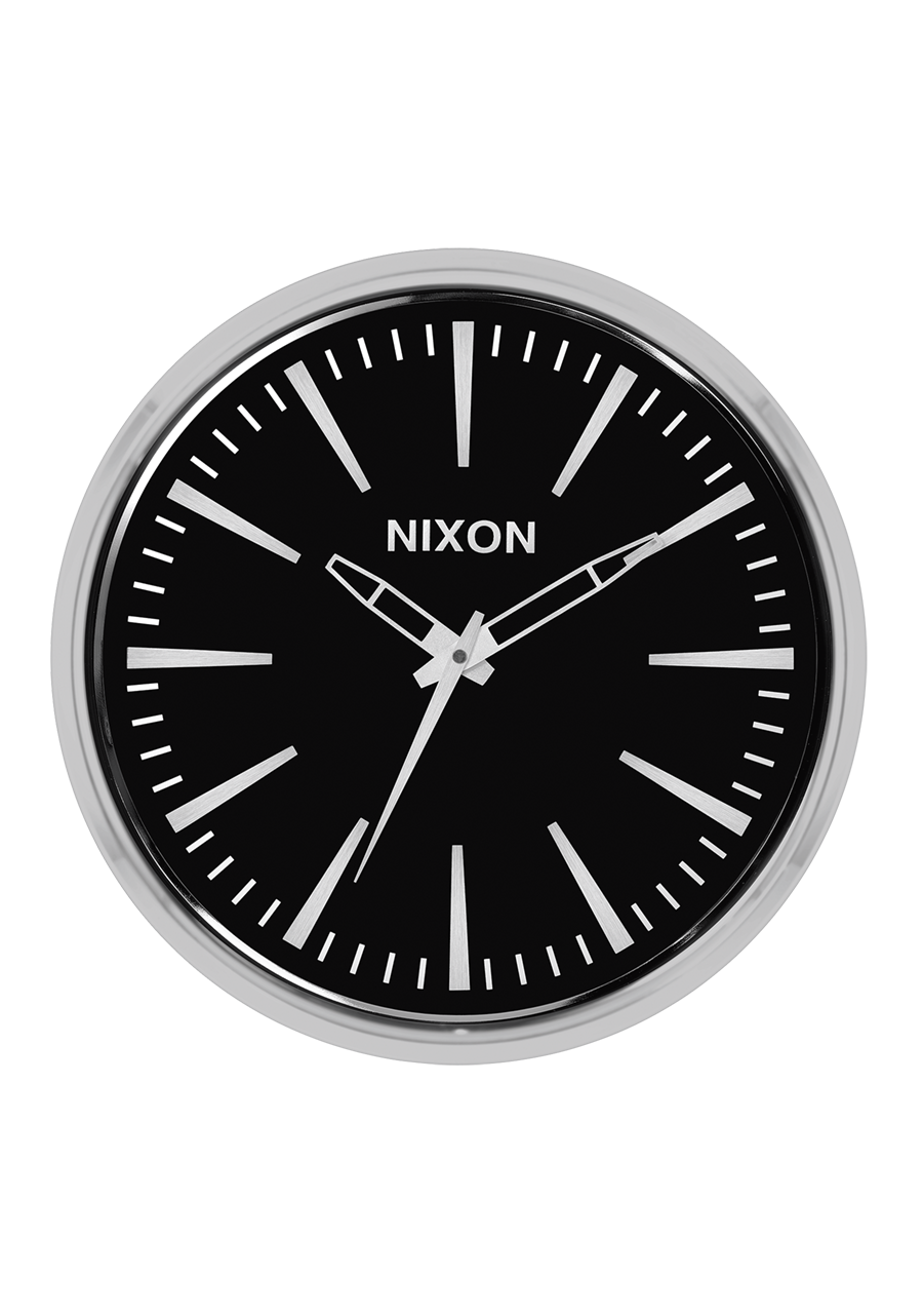 Sentry Wall Clock | Black – Nixon CA