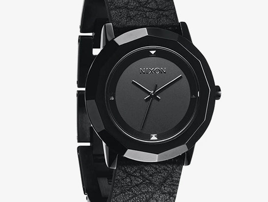 All black Bobbi Nixon watch