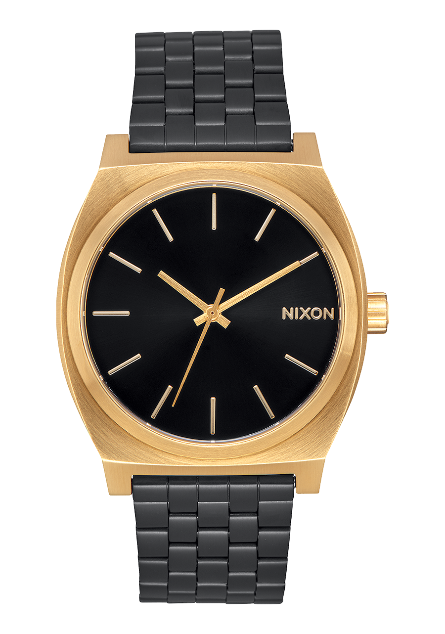 
Nixon Time Teller Analog Watch - Gold / Black Sunray - View 1