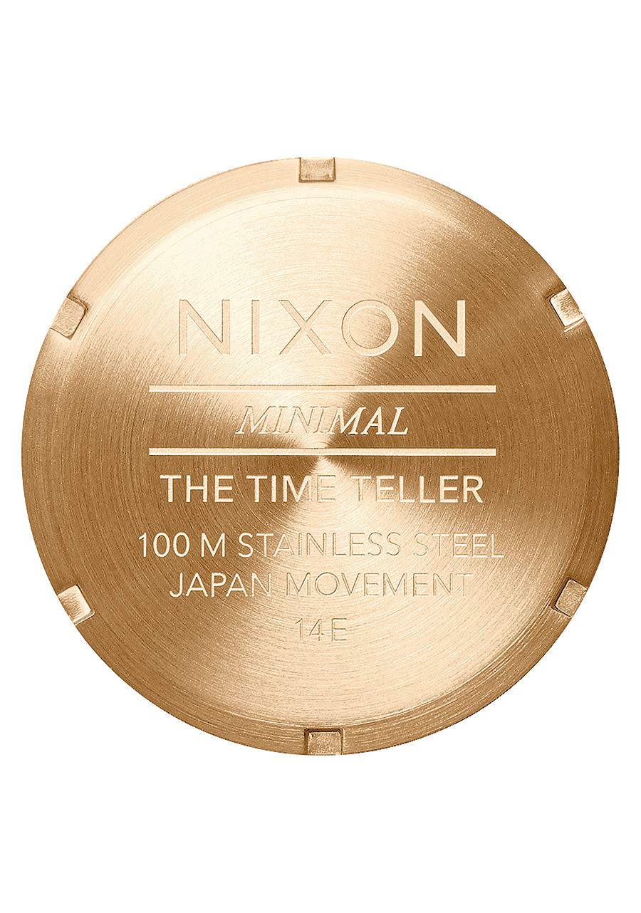 
Nixon Time Teller Analog Watch - Gold / Black Sunray - View 4