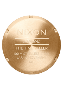 
Nixon Time Teller Analog Watch - Gold / Black Sunray - View 4