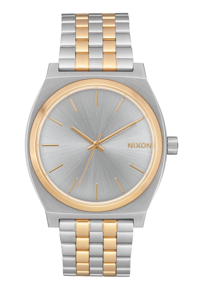 Time Teller Watch | Silver / Gold | Unisex – Nixon CA