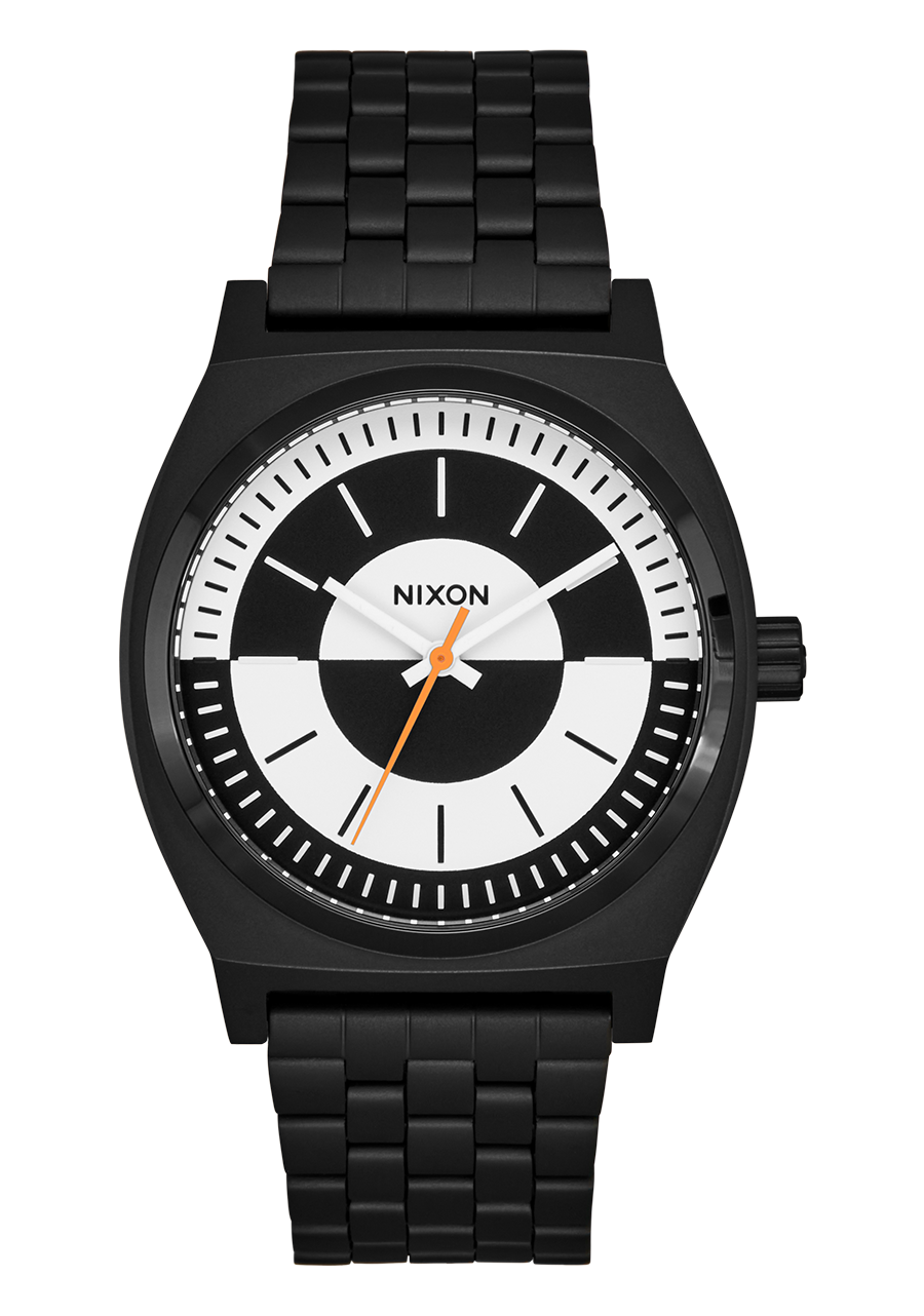 Time Teller - Black / White / Black View 1