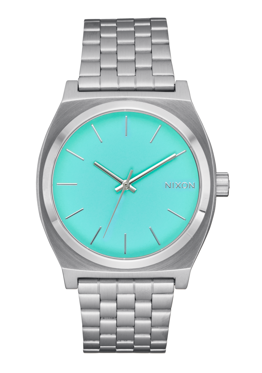 Time Teller Watch | Silver / Turquoise | Unisex – Nixon CA