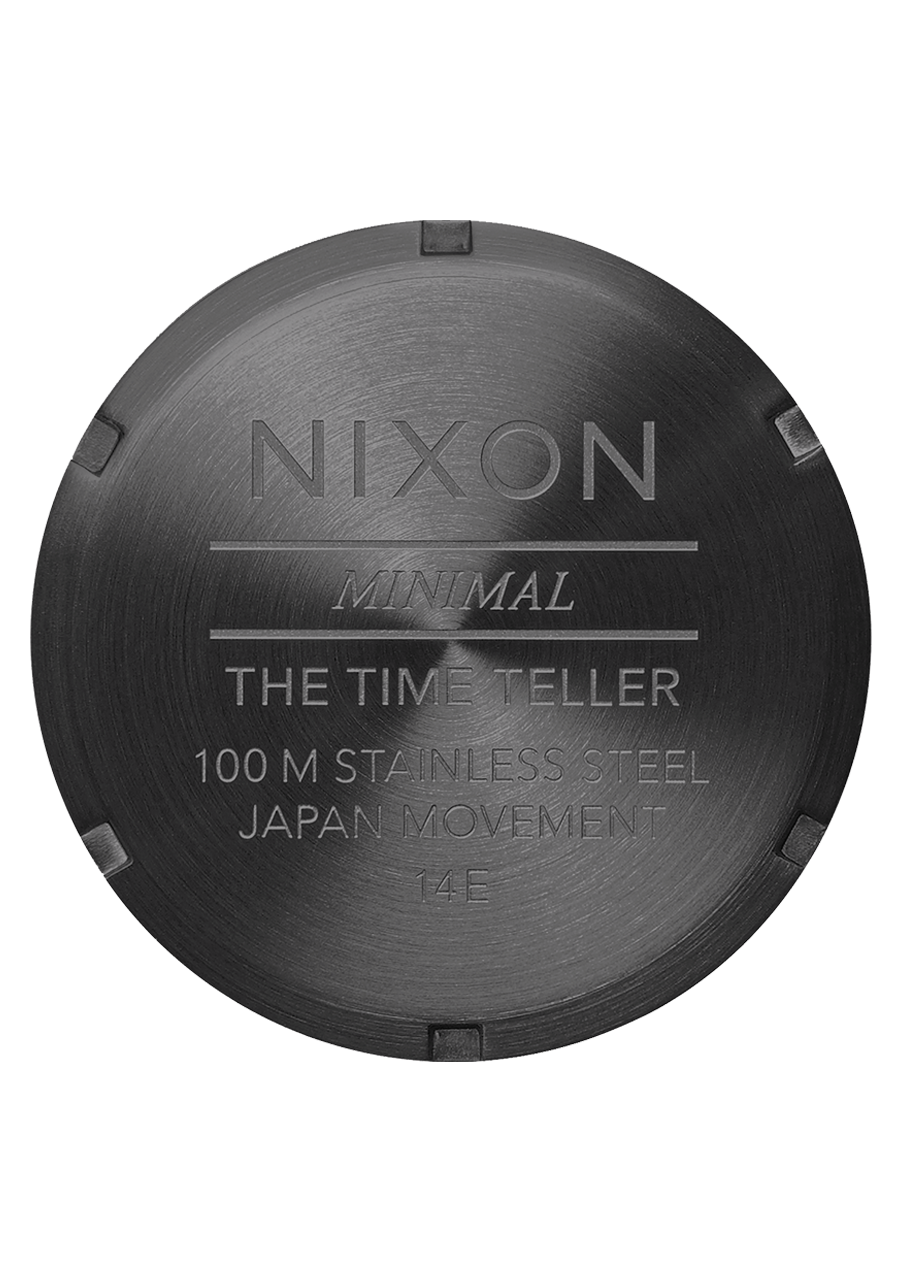 Time Teller Watch | Gunmetal / Black Sunray | Unisex – Nixon CA