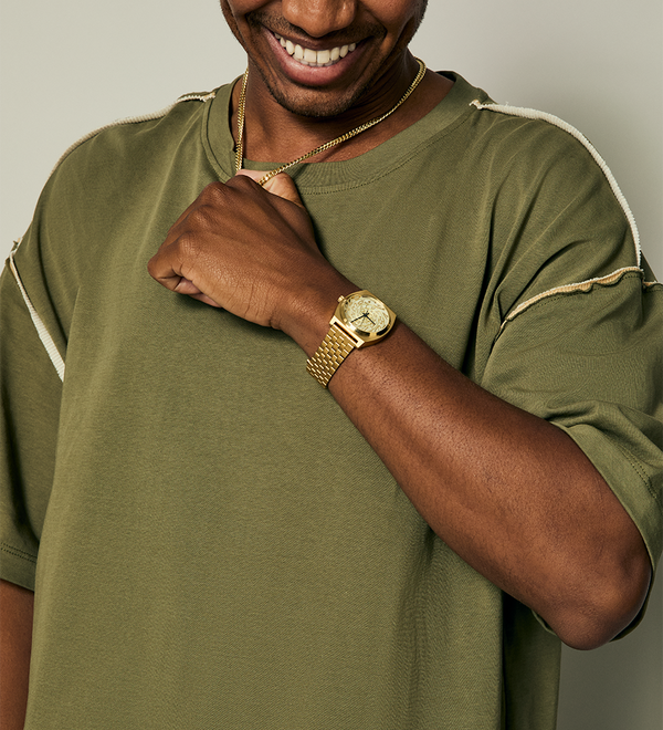 Time Teller - 4th Dim Gold / Vintage White