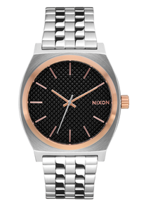 Time Teller - Argent / Or Rose / Noir View 1