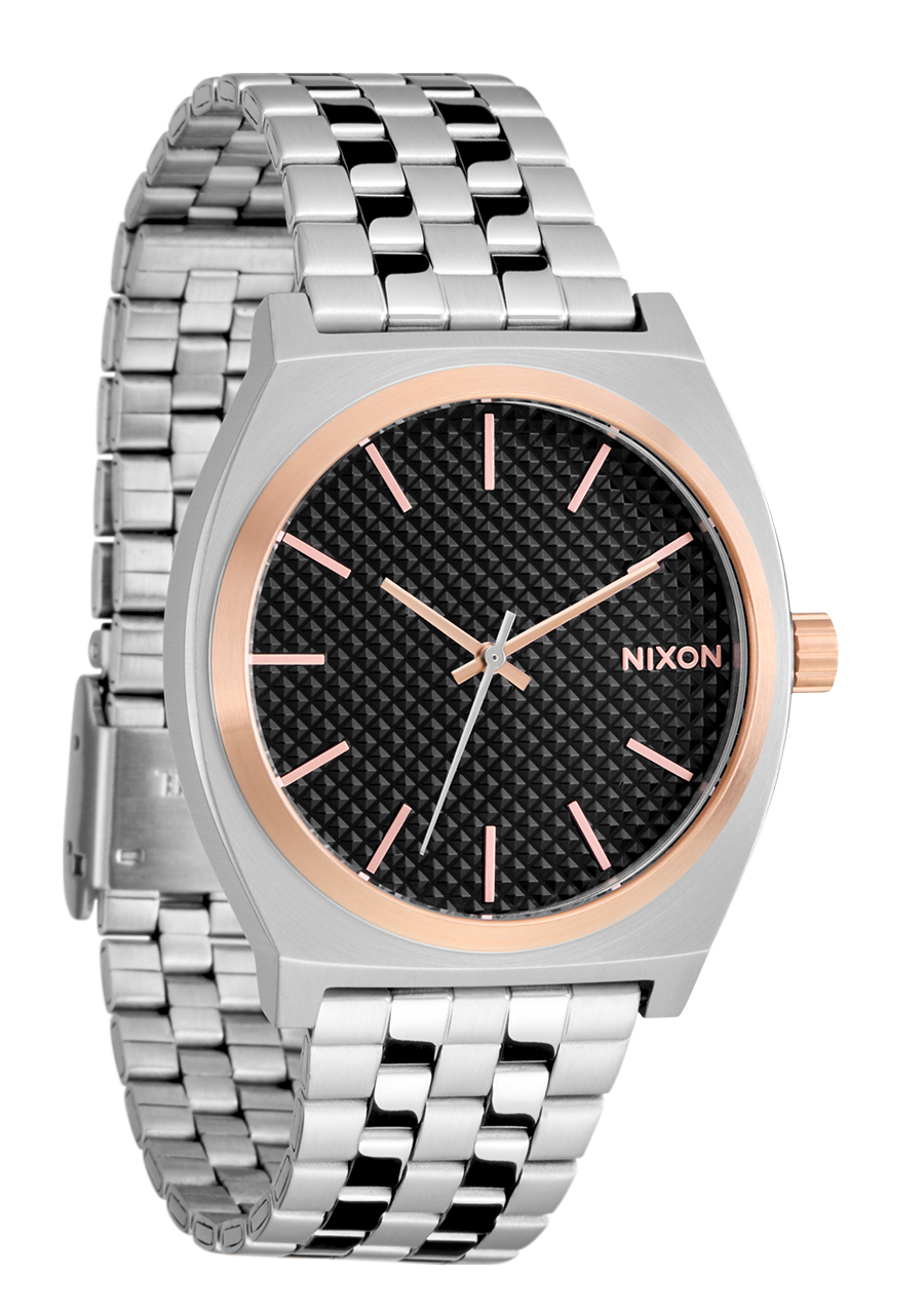 Time Teller - Argent / Or Rose / Noir View 2