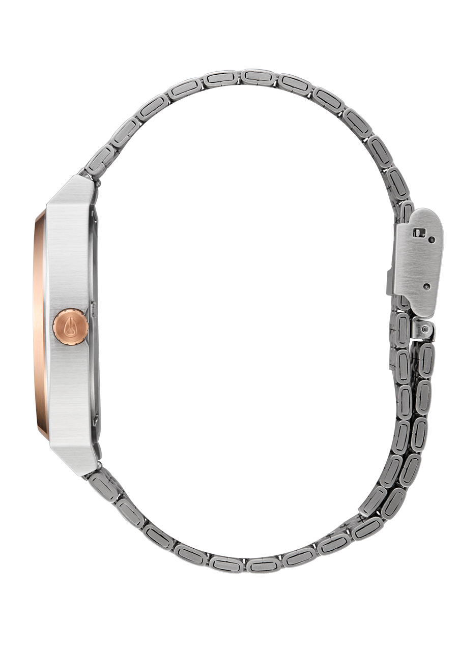 Time Teller - Argent / Or Rose / Noir View 3