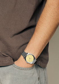 Time Teller - Silver / Butter View 9