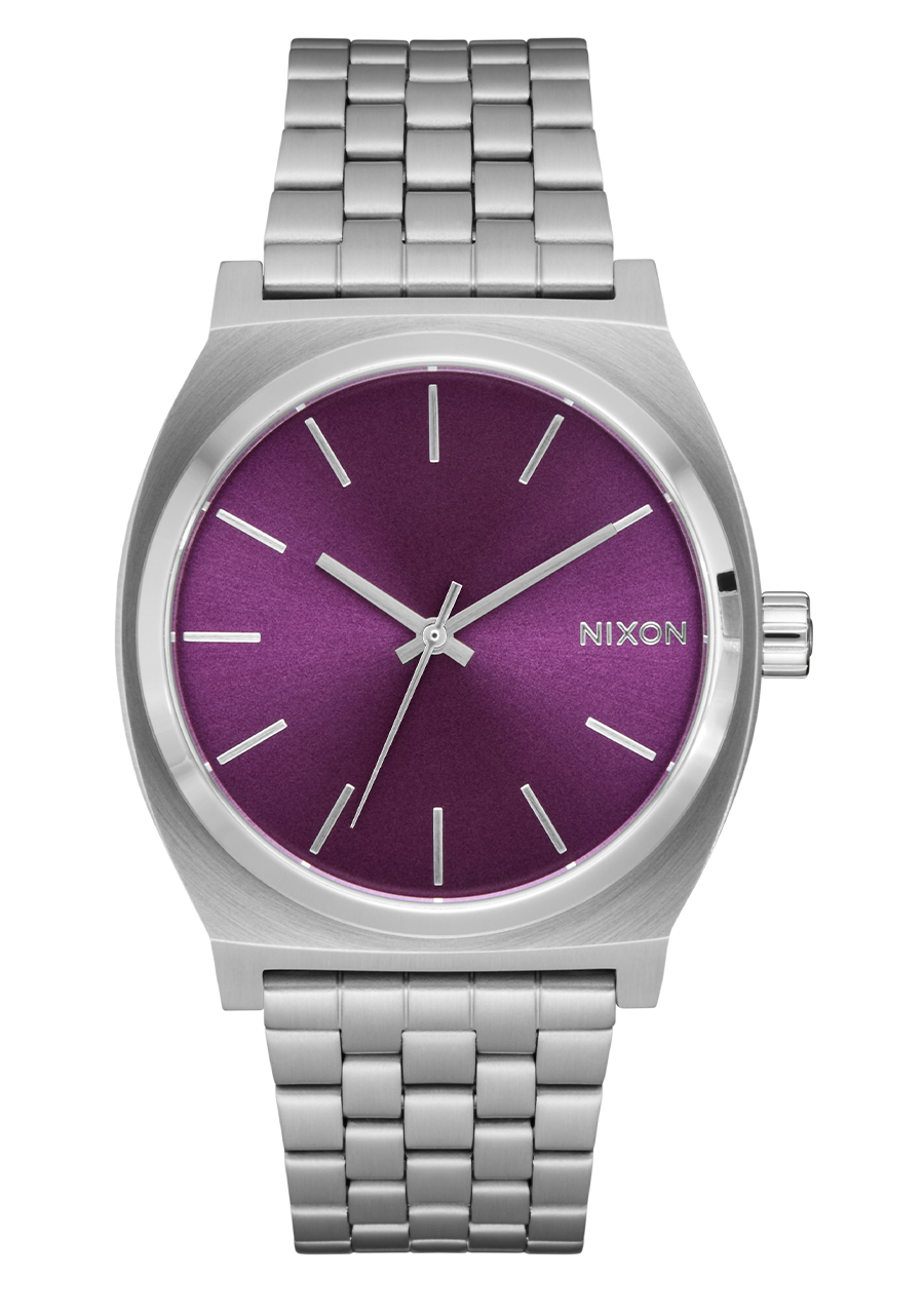Time Teller - Silver / Purple Sunray View 1