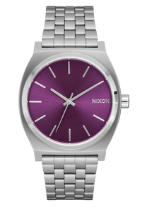 Time Teller - Silver / Purple Sunray View 1