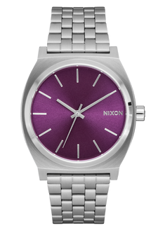 Time Teller - Silver / Purple Sunray