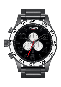 51-30 Chrono - Black / White / Gunmetal View 1