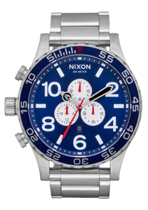 51-30 Chrono - Navy Sunray / Silver View 1