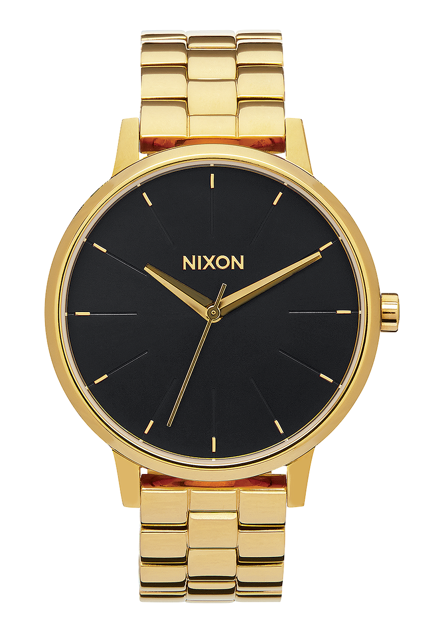 Kensington Watch | All Gold / Black Sunray | Women's Stainless