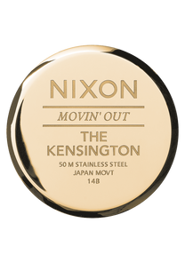 
Nixon Kensington Analog Watch - Gold / Silver / Silver - View 4