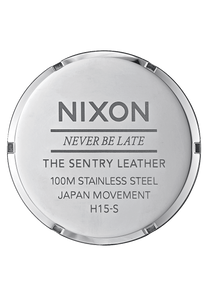 Sentry Leather - Silver / Brown View 4