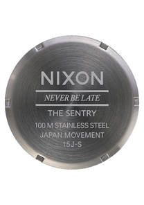 Sentry Leather - Gunmetal / Navy View 4