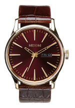 Sentry Leather - Gld / Oxbld Sunray / Brn Gator