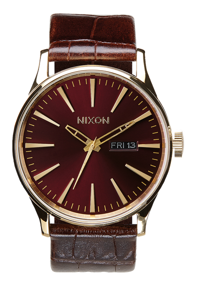 Sentry Leather - Gld / Oxbld Sunray / Brn Gator