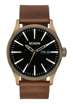 Sentry Leather - Brass / Black / Brown