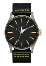 Sentry Leather - Black / Seek & Destroy