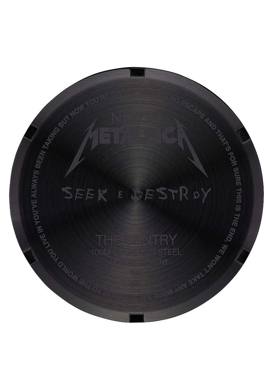Sentry Leather - Black / Red / Seek & Destroy View 4