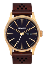 Sentry Leather - Gold / Indigo / Brown