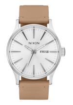 Sentry Leather - All Silver / Tan