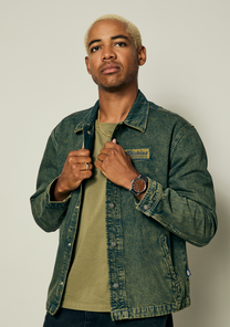 Sentry Leather - Silver / Rosewood / Black View 10