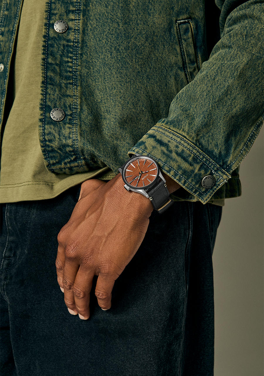 Sentry Leather - Silver / Rosewood / Black View 8