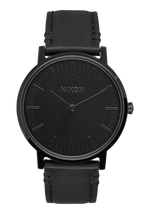 Porter Leather - All Black