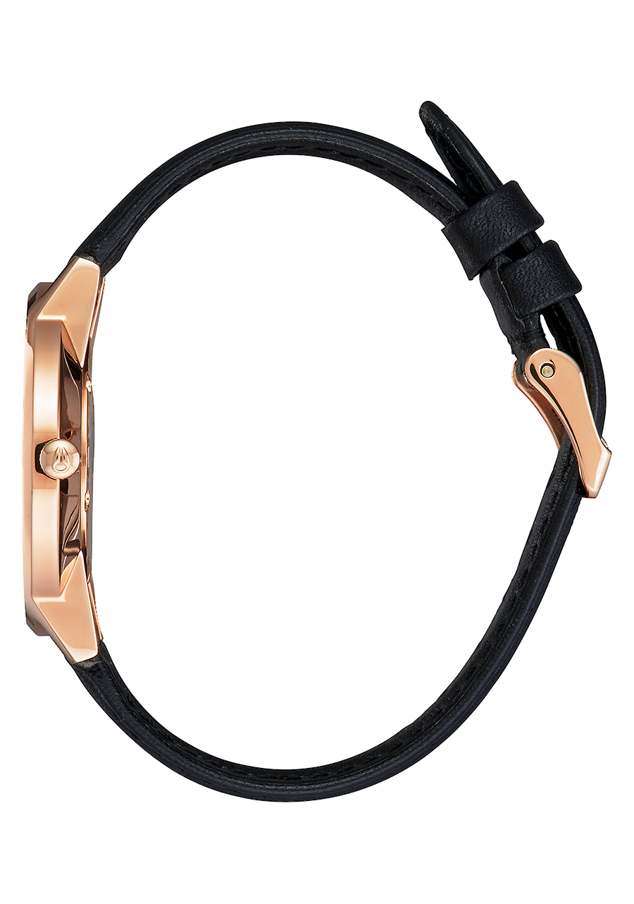 Porter Leather - Rose Gold / Black View 2