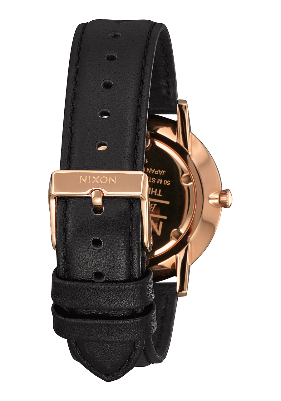 Porter Leather - Rose Gold / Black View 3