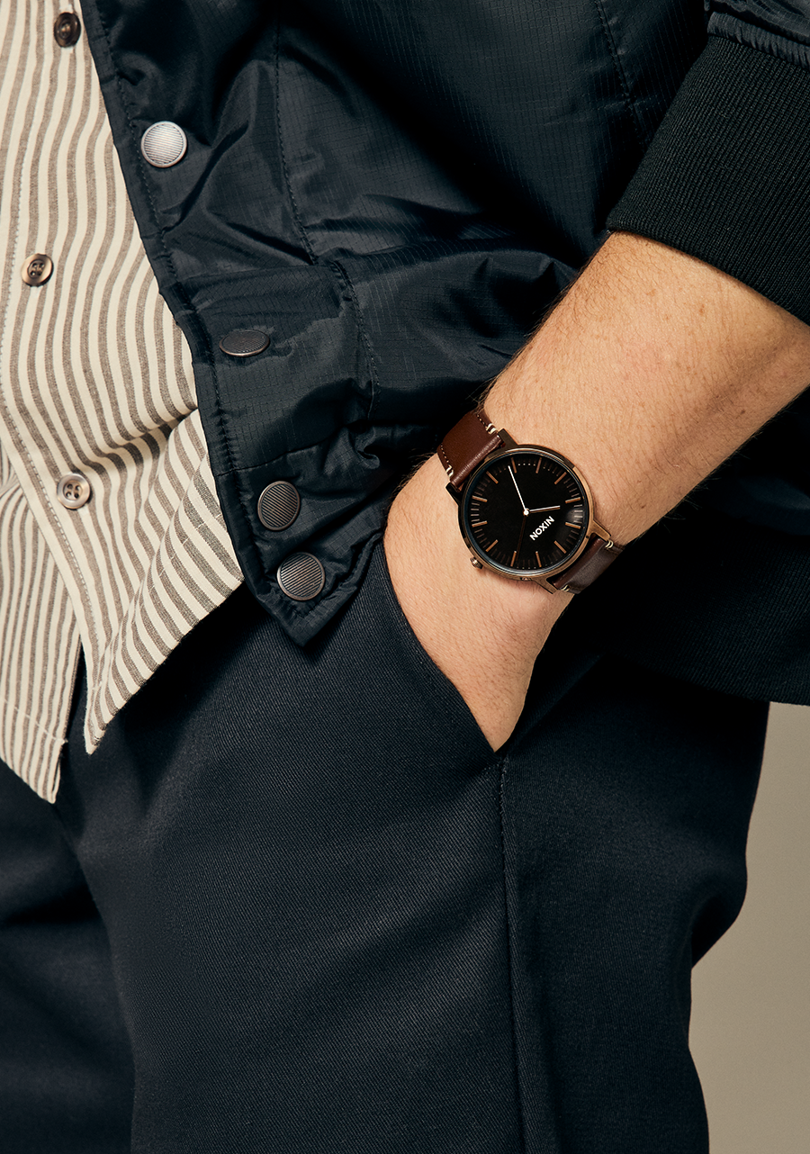 Porter Leather - Chocolat / Torréfaction foncée / Brun View 9