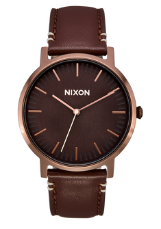 Porter Leather - Chocolat / Torréfaction foncée / Brun